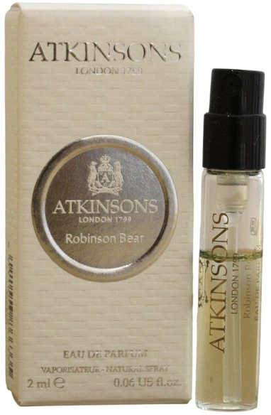 Atkinsons, Robinson Bear, Eau De Parfum, Unisex, 2 ml *Vial