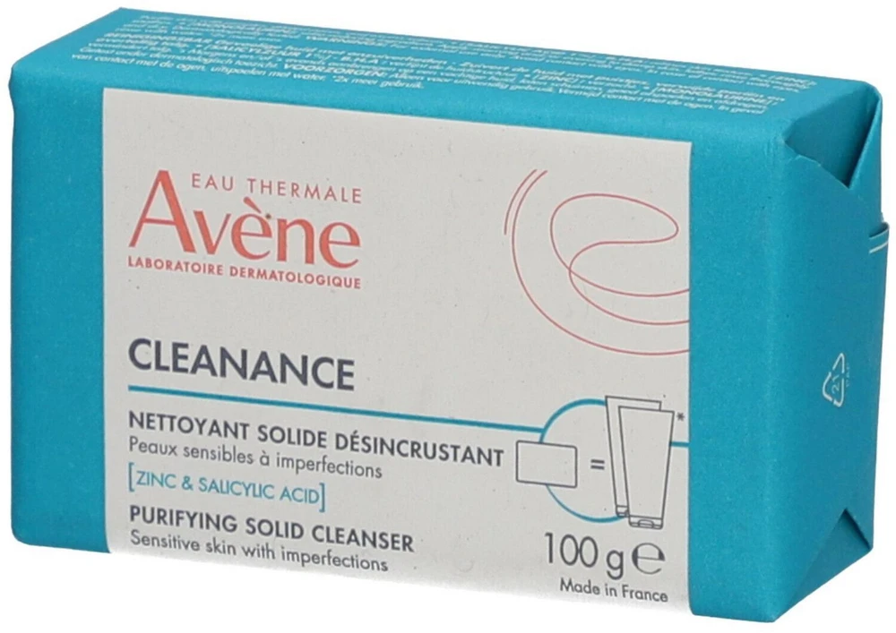 Avene Cleanance valomasis veido muilo gabalėlis, 100 g