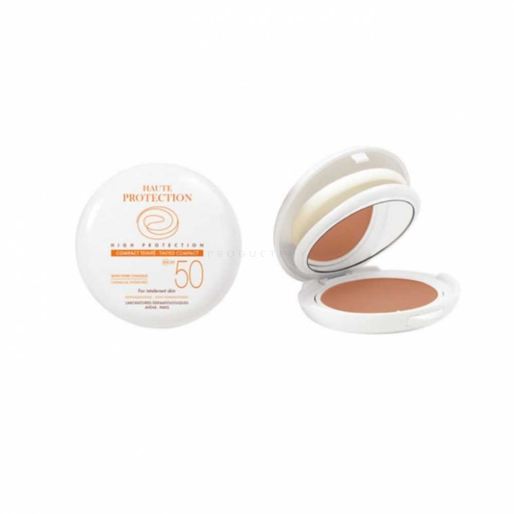 Apsauginė kompaktinė veido pudra AVENE SUN, SPF 50+, atspalvis: Beige, 10 g