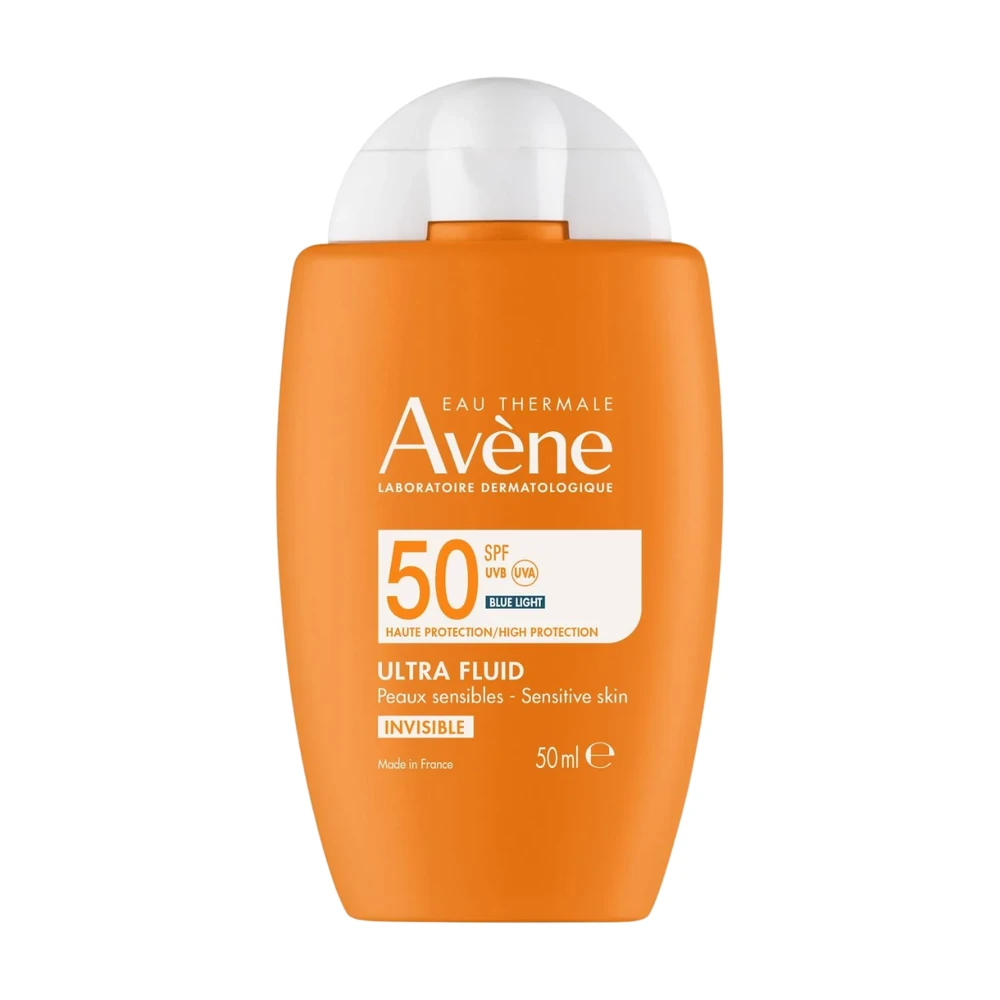 Avène Ultra Fluid SPF 50 apsauginis veido fluidas nuo saulės, 50 ml