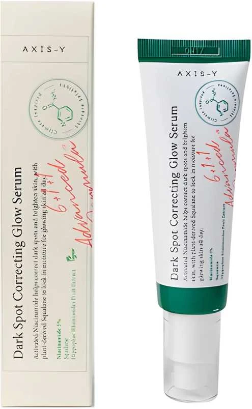 AXIS-Y Dark Spot Correcting Glow Serum Pigmentines dėmes šviesinatis serumas, 50 ml