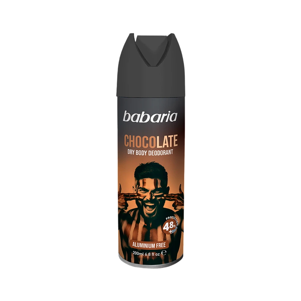 Babaria šokoladinis dezodorantas purškiklis 200ml