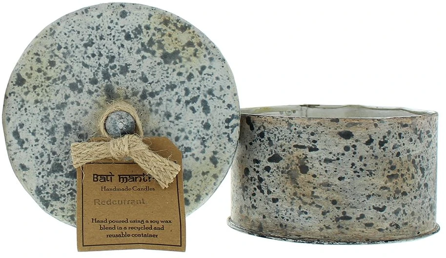 Bali Mantra Victorian Tin Round Redcurrant Scented Candle kvepianti žvakė, 280 g