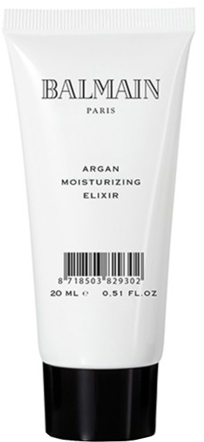Balmain drėkinamasis serumas pažeistiems plaukams (Travel Argan Moisturizing Eliksyras) 20 ml