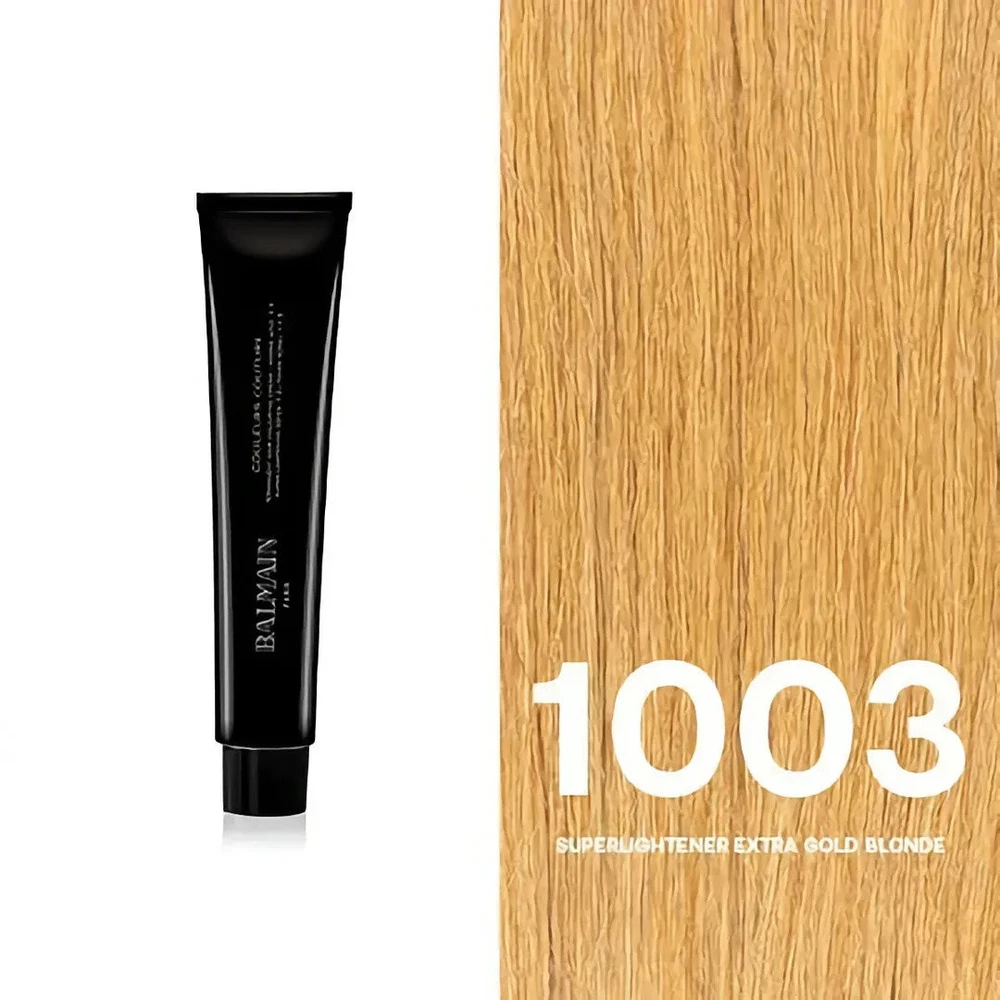 Balmain Professionnel Couleurs Couture Permanent Hair Dye 1003 Superlightener Extra Gold Skirtas šviesiems plaukams, 60 ml