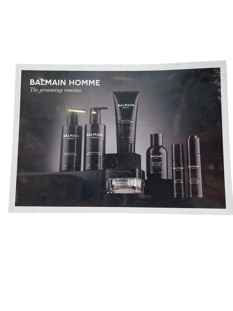 Balmain Professionnel, Homme, Card, Juodas & Baltas