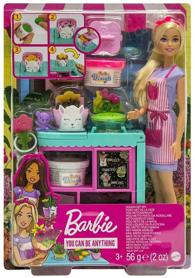 Mattel Barbės rinkinys „Gėlių parduotuvė“