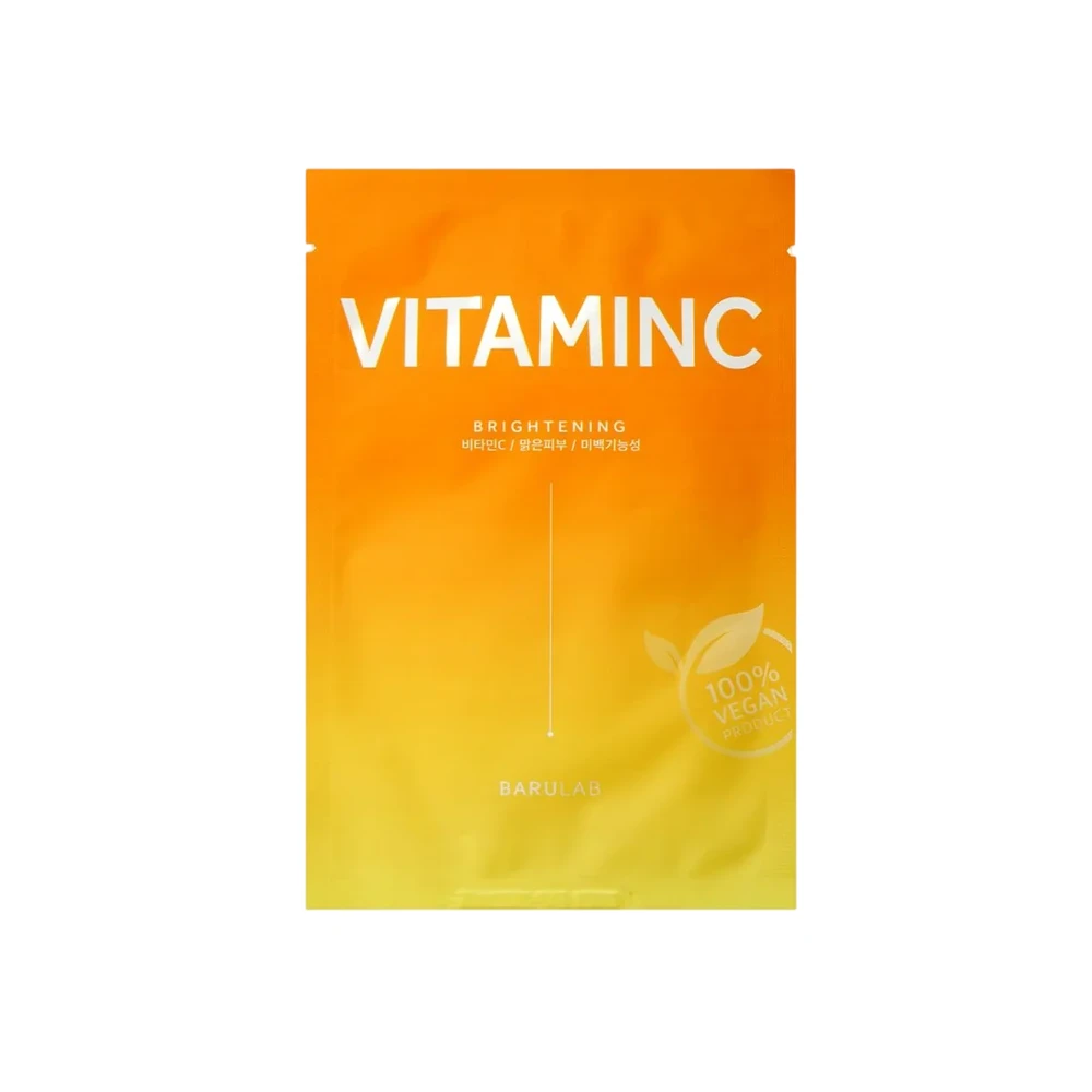 Barulab Vitamin C Brightening The Clean skaistinamoji veido kaukė, 23 g