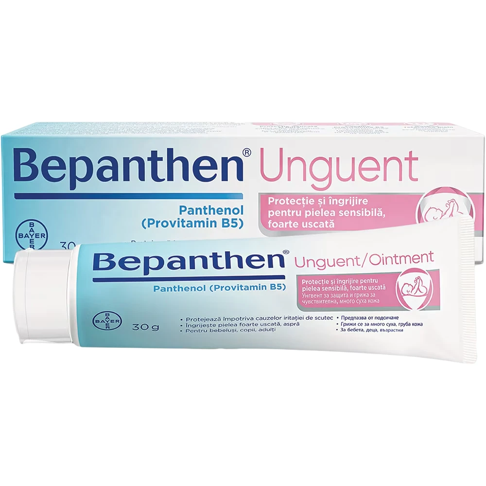 Bayer Design Bayer Bepanthen, Panthenol, Anti-Irritation, Kremas, Nappy Area, 100 ml For Children