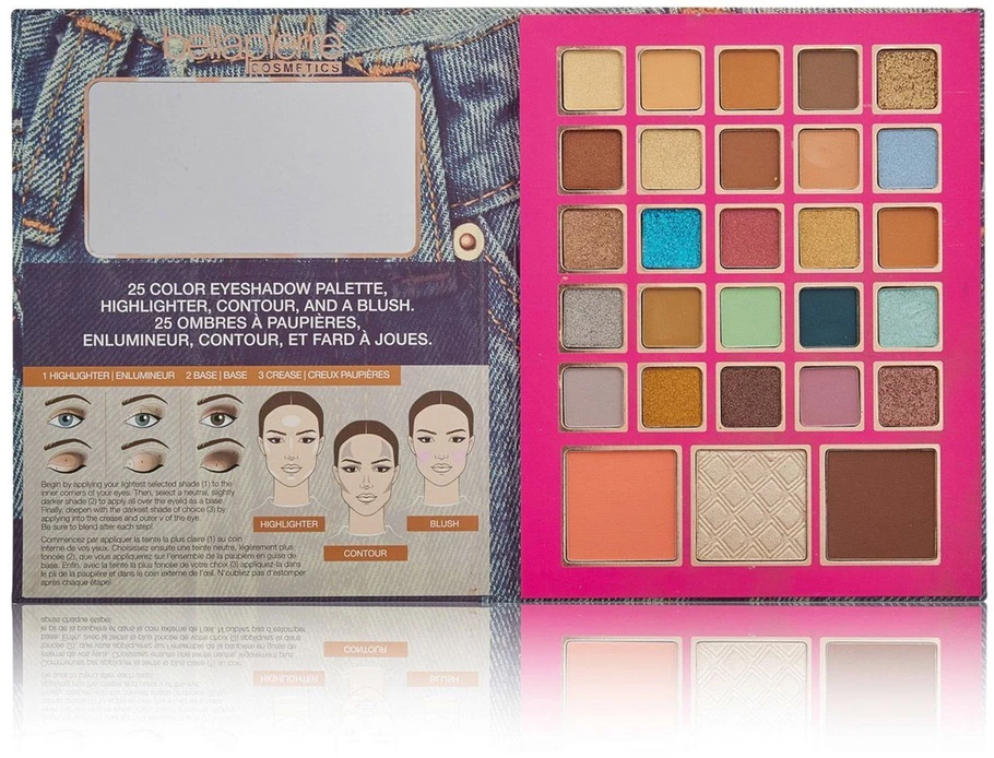 Bellapierre 90's Glam Multi-use Face Palette 42.5