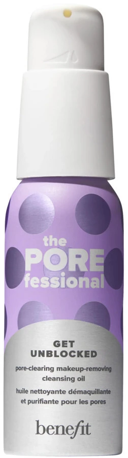 Benefit The POREfessional Get Unblocked Cleansing Oil makiažo valomasis aliejus, 45 ml