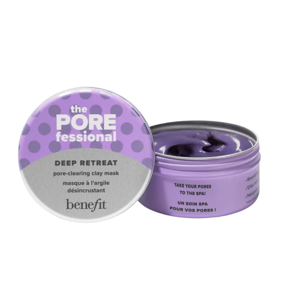 Benefit The POREfessional Deep Retreat poras išvalanti molio kaukė veido kaukė moterims, 75 ml