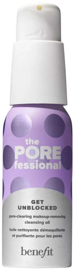 Benefit The POREfessional Get Unblocked Cleansing Oil makiažo valomasis aliejus, 147 ml