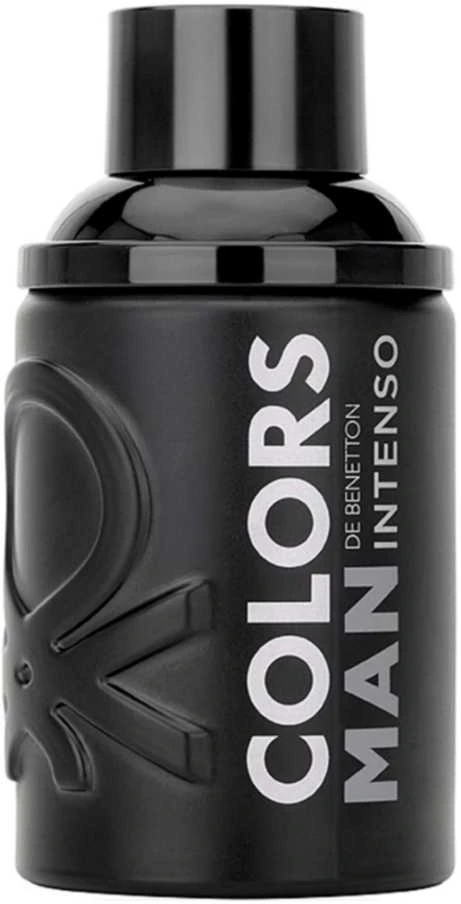 Benetton Colors Man Juodas Intenso EDP parfumuotas vanduo vyrams, 60 ml