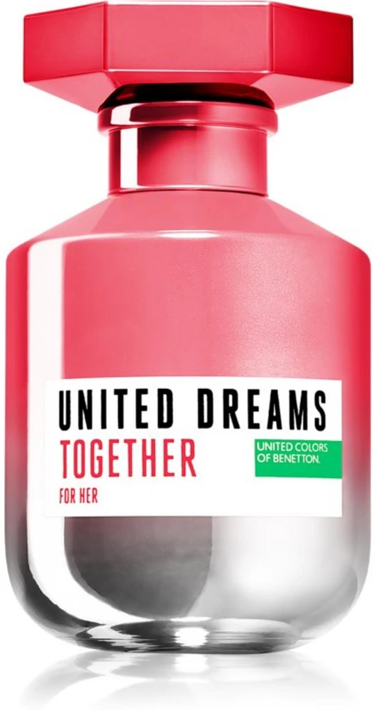 Benetton United Dreams Together For Her EDT tualetinis vanduo moterims, 80 ml