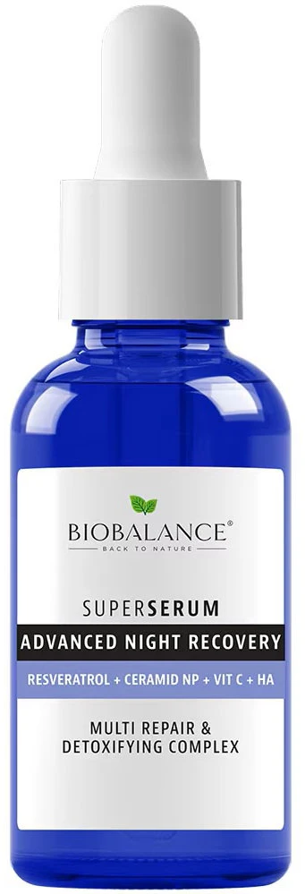 Bio Balance Advanced Night Recovery Repairing & Brightening Day & Night Serum For Face, 30 ml