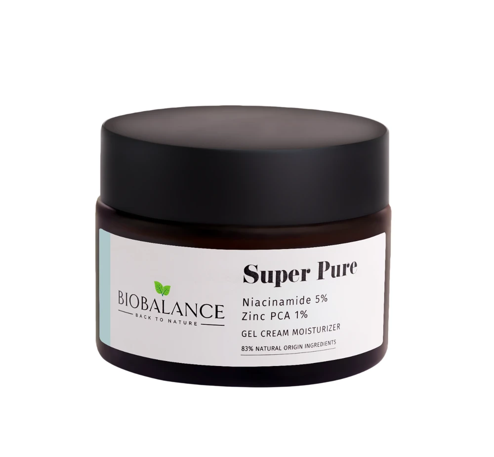Bio Balance Super Pure Moisturising Daily Gel Kreminis For Face, 50 ml