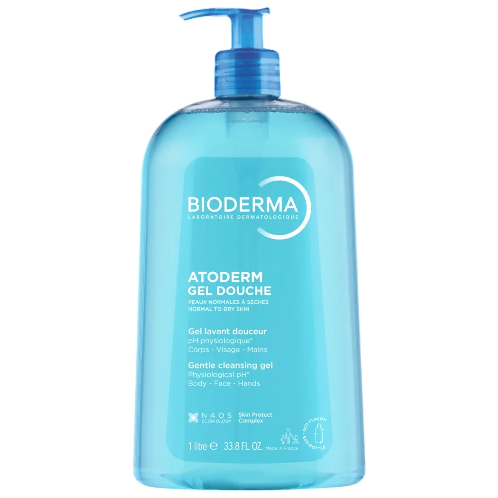 Bioderma Atoderm Gel Douche Dušo želė sausai ir jautriai odai, 1000 ml