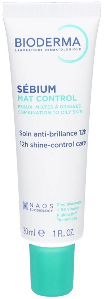 Bioderma Sébium Mat Control 12h Shine-Control Care, 30 ml