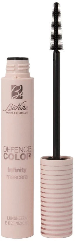 BioNike Defence Color Infinity Volumizing & Defining Blakstienų tušas Juodas, 13 ml