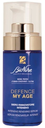 BioNike Defence My Age Anti-Ageing Anti-Wrinkle Firming Lifting Regenerating Brightening Morning & Evening Serum For Face, 30 ml