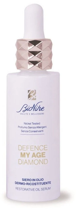 BioNike Defence My Age Diamond Anti-Ageing maitininantis Regenerating Day & Night Serum For Face, 30 ml