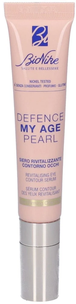 BioNike Defence My Age Pearl Anti-Ageing Anti-Wrinkle Firming & Revitalising Day & Night Eye Serum, 15 ml