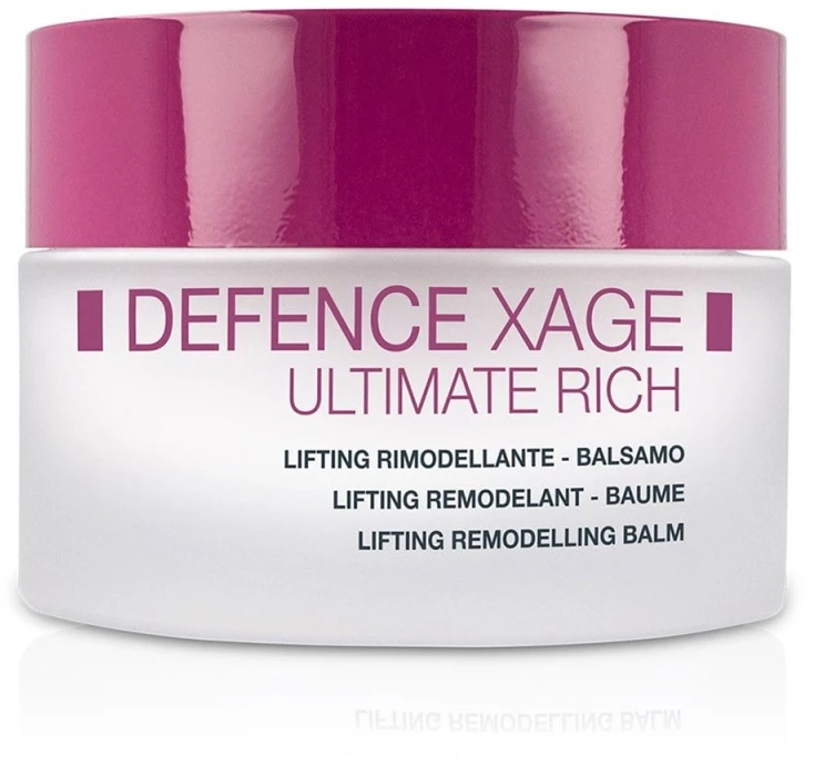 BioNike Defence Xage Ultimate Remodeling rytinis ir vakarinis balzamas veidui ir kaklui, 50 ml