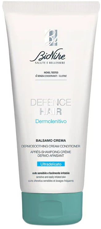 BioNike Defense Hair Dermosoothing Hair Kreminis Conditioner Cleansing & Hydrating, 200 ml
