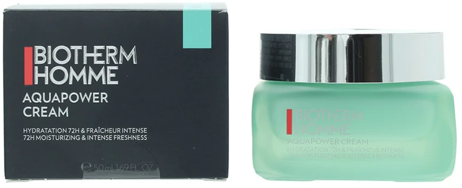 Biotherm Drėkinamasis gelinis kremas vyrams Homme Aquapower (72h Gel-Kreminis) 50 ml