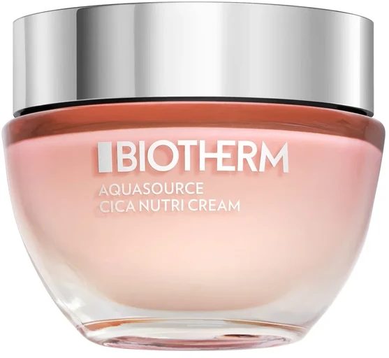 Biotherm Aquasource Cica Nutri Cream Drėkinamasis veido kremas, 50 ml