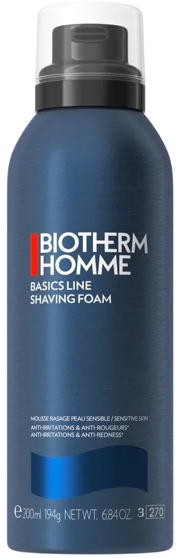 Biotherm Homme Shaving Foam skutimosi putos, 200 ml