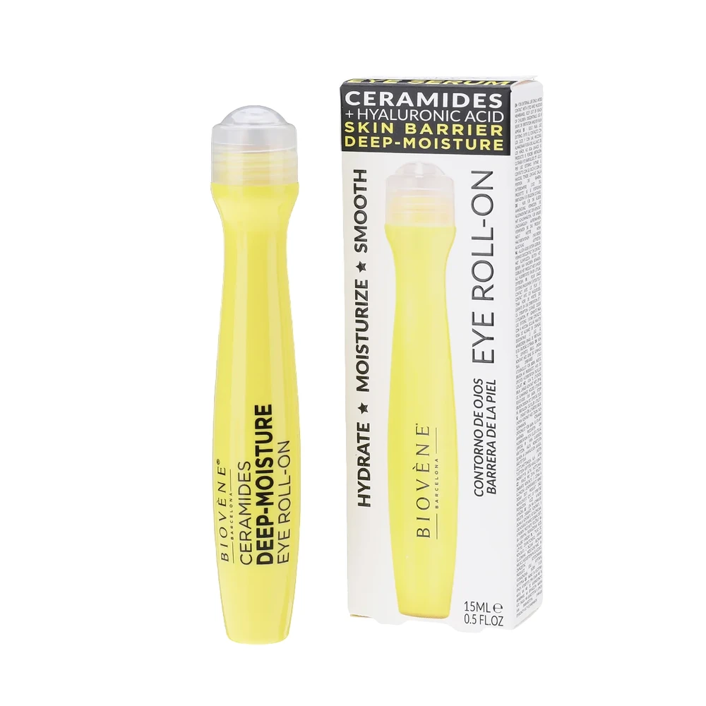Biovene Ceramides Deep-Moisture Eye Roll-On serumas paakiams, 15 ml