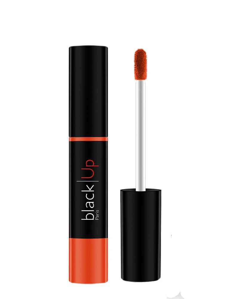 Black Up „Juodas Up Juodas Up Rouge a Levres“ matiniai skysti lūpų dažai 02, 7 ml