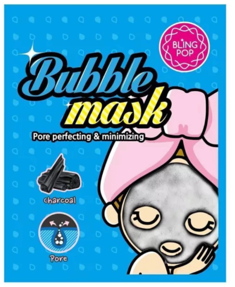 Blingpop Bling Pop Charcoal Bubble Mask 30 ml