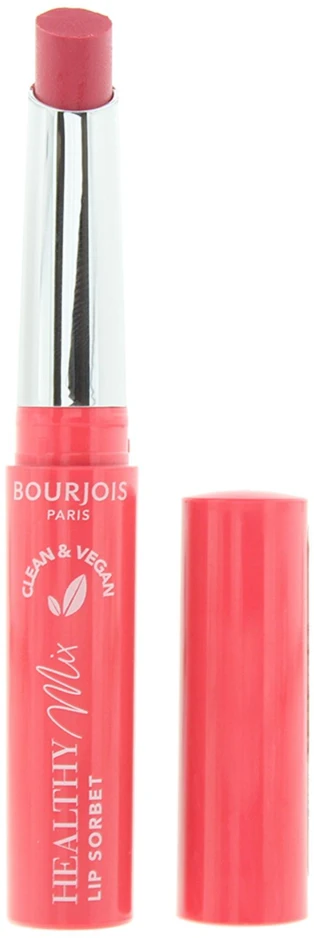 Bourjois Paris Healthy Mix Clean Lip Sorbet Tonuotas lūpų balzamas, 7,4 g, spalva - 04 Scoop'Ink