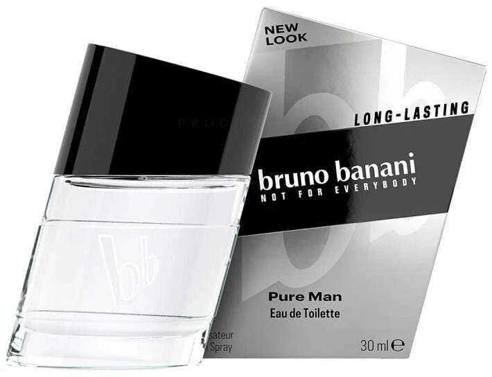 Bruno Banani Pure Man EDT tualetinis vanduo vyrams, 30 ml