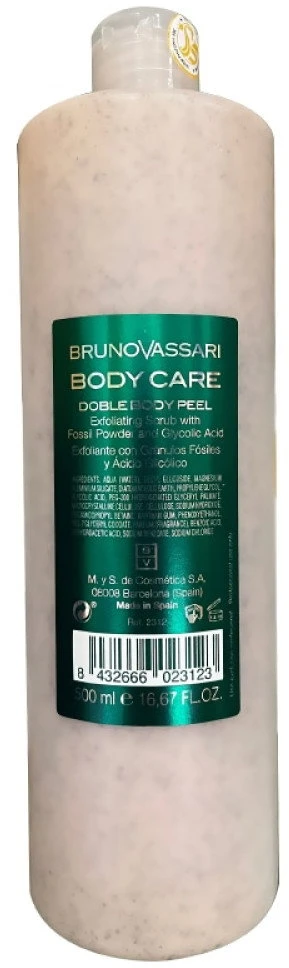 Bruno Vassari Body Care Glycolic Acid Exfoliation Body Scrub, 500 ml