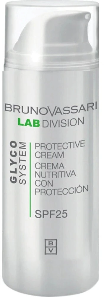 Bruno Vassari Glyco System Niacinamide drėkinamasis dienos veido kremas SPF 25, 50 ml