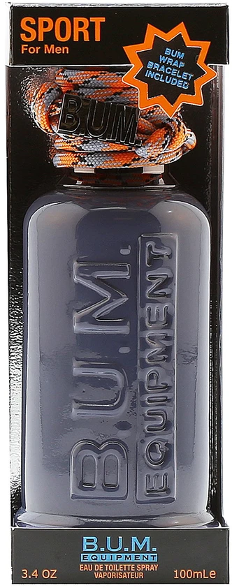 BUM Equipment Sport Wrap Bracelet EDT tualetinis vanduo vyrams, 100 ml