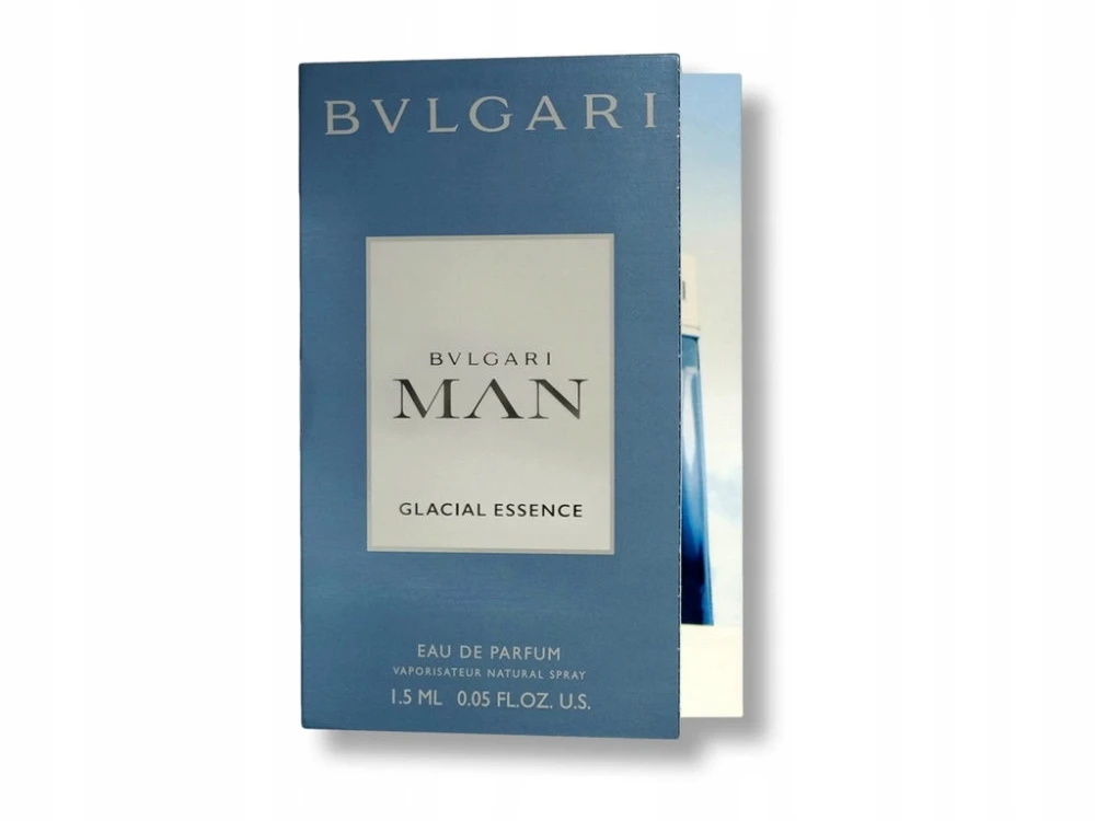 Bvlgari, Glacial Essence, Eau De Parfum, For Men, 1.5 ml *Vial
