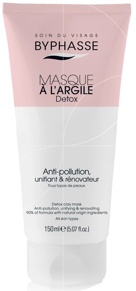 Byphasse Mascarilla De Arcilla Detox, 150 ml