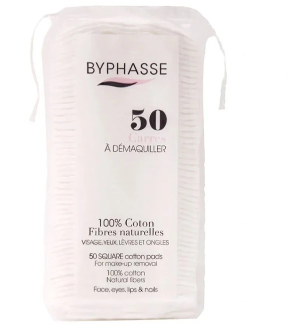 Byphasse makiažo valiklis Pads, 50 vnt.