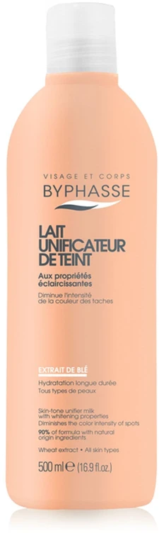 „Byphasse“ kviečių skaistinamasis kūno pienelis, 500 ml