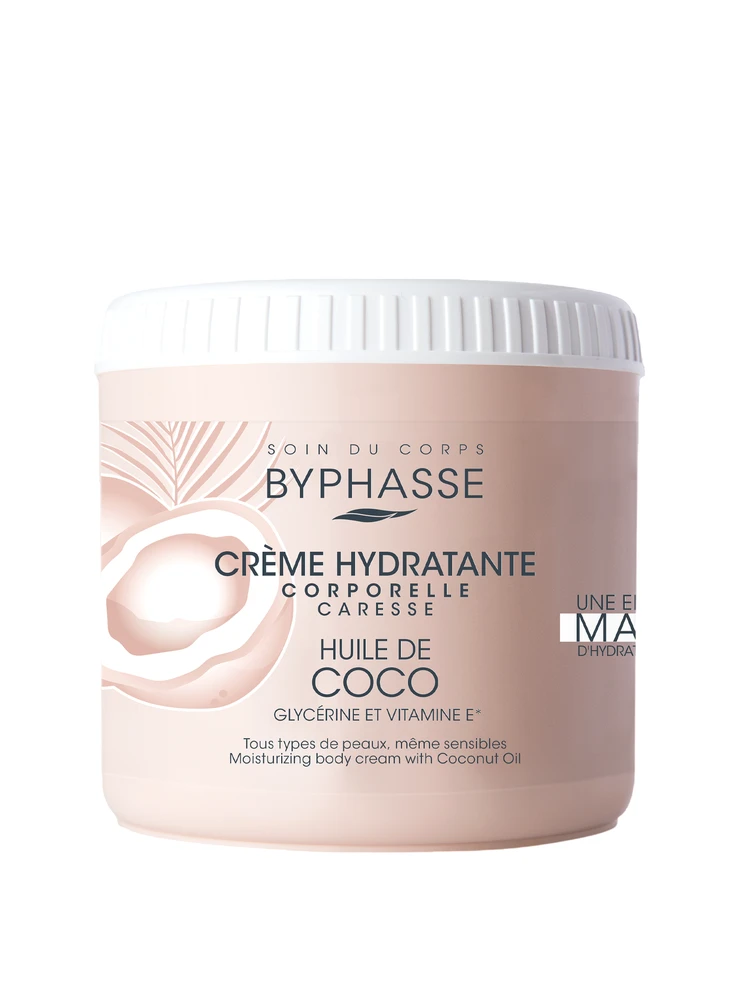 Byphasse Coconut Oil drėkinamasis kūno kremas 500ml