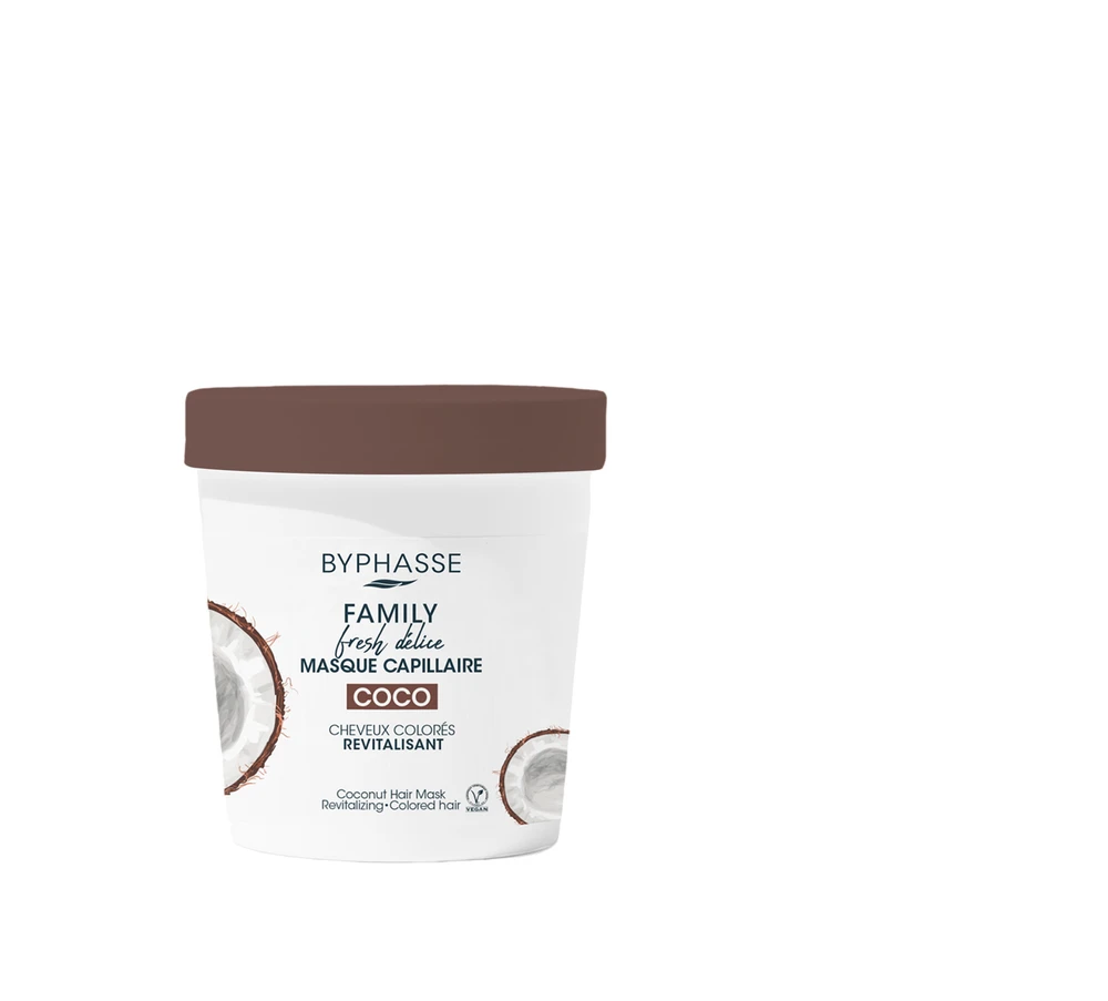"Byphasse Family Fresh Delice" spalvotų plaukų kaukė 250ml