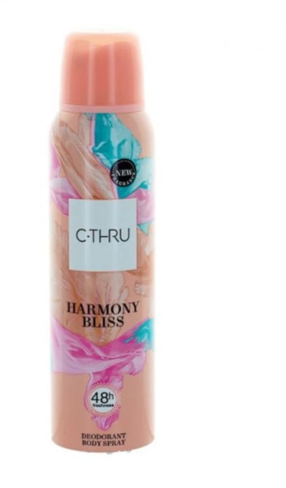 C-Thru Harmony Bliss Anti-Perspirant Dezodorantas Purškiklis For Women, 75 ml