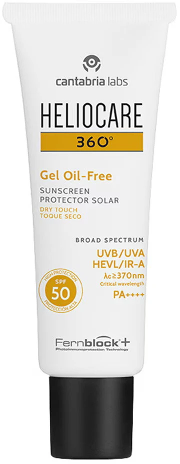 Apsauginis gelis nuo saulės Heliocare 360 Oil SPF 50+, 50 ml