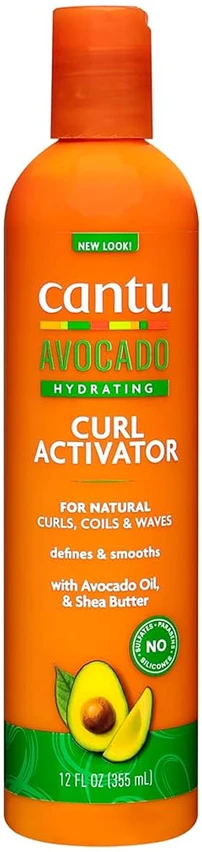 "Cantu Avocado Avocado Hydrating Curl Activador Kreminis" kremas 355ml