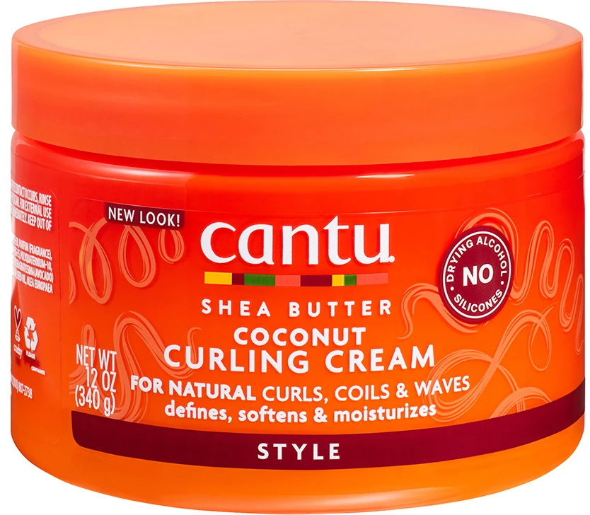 Kremas "Cantu For Natural Hair Define and Shine Custard" 340g